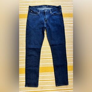 Men's Dark Blue Skinny Fit Jeans